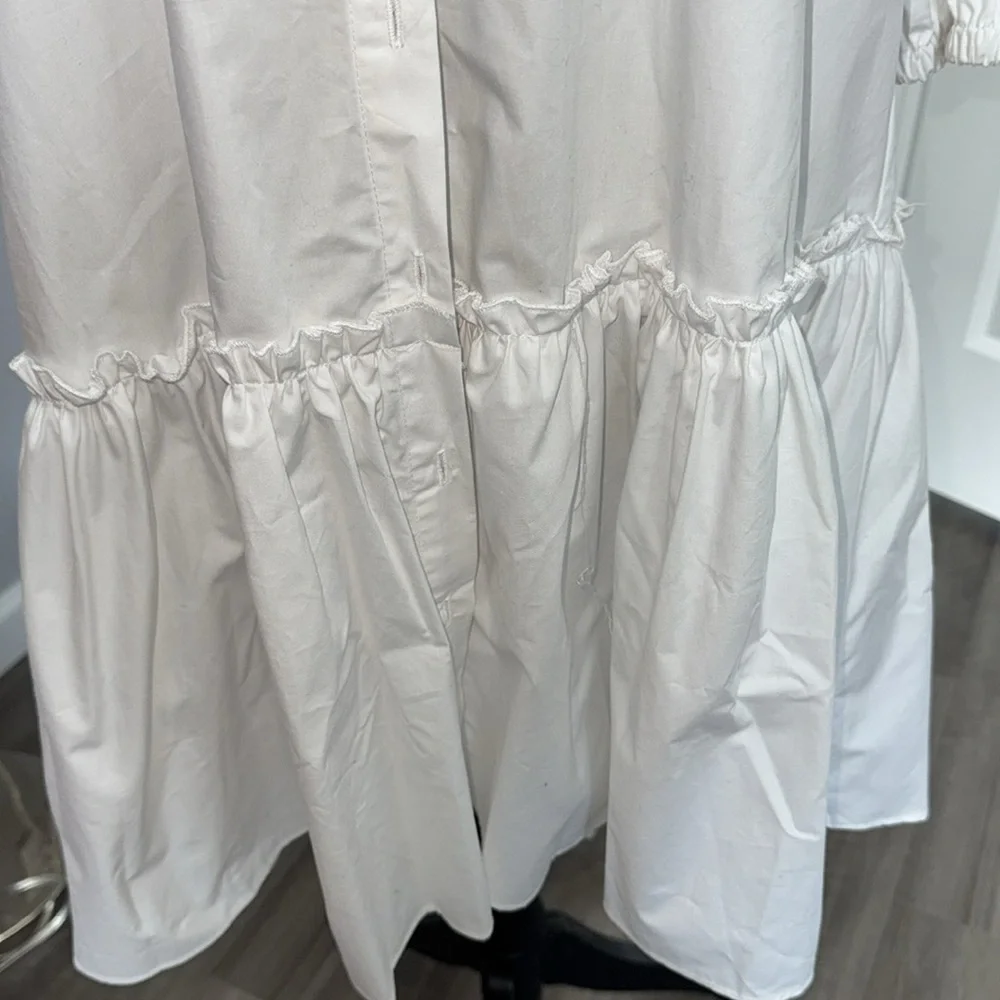 GB shirt dress long sleeve dropped waist - Picture 4 of 6